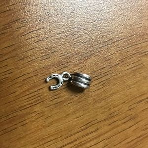 PANDORA Horseshoe Dangle Charm